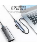 Vention хъб USB3.0 HUB 4 port Aluminium - CKOHB