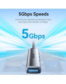Vention хъб USB3.0 HUB 4 port Aluminium - CKOHB