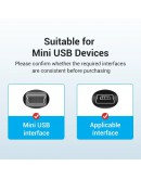 Vention Кабел USB 2.0 C M / Mini USB 5pin 0.5m - COWBD