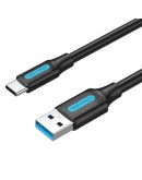 Vention Кабел USB 3.0 A M / USB-C M 0.25m - COZBC