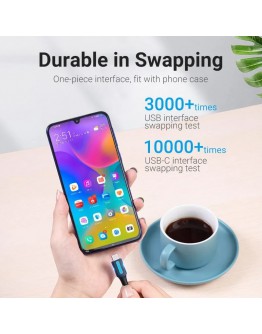 Vention Кабел USB 3.0 A M / USB-C M 0.25m - COZBC