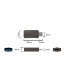 Orico адаптер Adpater OTG USB 3.1 Type C to Type A/F, Metal - CTA2-SV