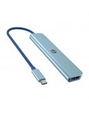 VCom докинг станция Docking Station Type-C 7-in-1 - CUE18 - PD3.0 100W, HDMI, USB3.0 x 1, USB2.0 x 2, SD, TF