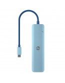 VCom докинг станция Docking Station Type-C 6-in-1 - CUE55 - PD3.0 100W, LAN 1000Mbps, HDMI, USB3.0 x 3
