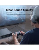 Vention външна звукова карта USB Sound card 1-Port 0.25M Gray - CVFHC