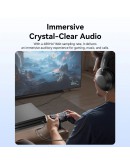 Vention външна звукова карта USB Sound card 2-Port 0.25M Gray - CVHHC