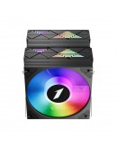 1stPlayer охладител CPU Cooler CRYO CY12LD Black - LGA1851/AM5, Dual-Tower, ARGB