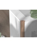 AeroCool кутия Case ATX - D501A White, Addressable RGB, Wood
