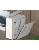 AeroCool кутия Case ATX - D501A White, Addressable RGB, Wood