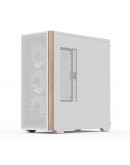 AeroCool кутия Case ATX - D501A White, Addressable RGB, Wood