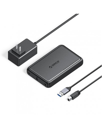 Orico кутия за диск Storage - Case - 3.5 inch USB-A black - DDL35-U3-EU-BK
