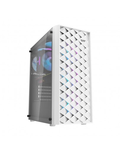 Darkflash кутия Case ATX - DK351 White - 4 fans included