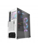 Darkflash кутия Case ATX - DK351 White - 4 fans included