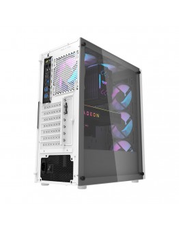 Darkflash кутия Case ATX - DK351 White - 4 fans included
