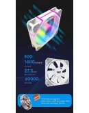 Darkflash вентилатор Fan 120mm DM12 Pro, Reverse, A-RGB White