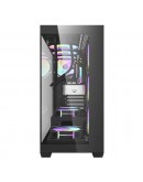 Darkflash кутия Case ATX - DS900 Black - 7 x 120 mm A-RGB fans included, USB-C
