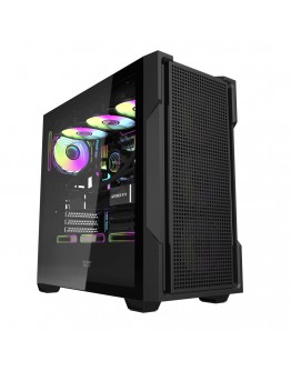 Darkflash кутия Case ATX - DS900 Mesh Black - 4 x 120 mm A-RGB fans included
