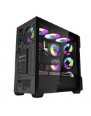 Darkflash кутия Case ATX - DS900 Mesh Black - 4 x 120 mm A-RGB fans included