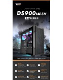 Darkflash кутия Case ATX - DS900 Mesh Black - 4 x 120 mm A-RGB fans included