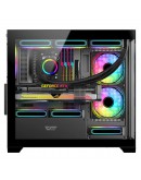 Darkflash кутия Case mATX - DS900M Black - 6 x 120 mm Infinity Mirror A-RGB