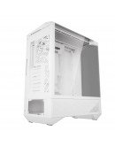 Darkflash кутия Case ATX - DY460 White - 4 x 120 mm A-RGB fans included, USB-C