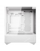 Darkflash кутия Case ATX - DY460 White - 4 x 120 mm A-RGB fans included, USB-C