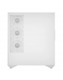 Darkflash кутия Case ATX - DY460 White - 4 x 120 mm A-RGB fans included, USB-C