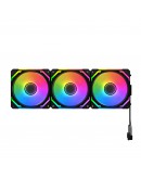 Xigmatek Комплект вентилатори Fan Pack 3-in-1 3x120mm - Starlink Ultra - Infinity Mirror, A-RGB