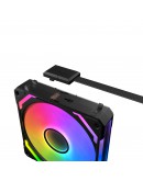 Xigmatek Комплект вентилатори Fan Pack 3-in-1 3x120mm - Starlink Ultra - Infinity Mirror, A-RGB