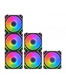 Xigmatek Комплект вентилатори Fan Pack 3-in-1 3x120mm - Starlink Ultra - Infinity Mirror, A-RGB