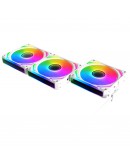 Xigmatek Комплект вентилатори Fan Pack 3-in-1 3x120mm - Starlink Ultra Arctic - Infinity Mirror, A-RGB