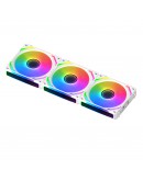 Xigmatek Комплект вентилатори Fan Pack 3-in-1 3x120mm - Starlink Ultra Arctic - Infinity Mirror, A-RGB