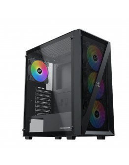 Xigmatek кутия Case ATX - Blade - 4 RGB Fans