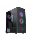 Xigmatek кутия Case ATX - Hero II Air 3F - RGB, Tempered Glass