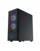 Xigmatek кутия Case ATX - Hero II Air 3F - RGB, Tempered Glass