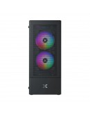 Xigmatek кутия Case ATX - Hero II Air 3F - RGB, Tempered Glass
