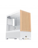 Xigmatek кутия Case EATX - Endorphin WD Arctic, Addressable RGB, Wood