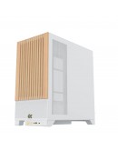 Xigmatek кутия Case EATX - Endorphin WD Arctic, Addressable RGB, Wood
