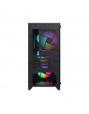 Xigmatek кутия Case mATX - NYX II - 4 RGB Fans