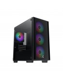 Xigmatek кутия Case mATX - NYX Air II - 4 RGB Fans