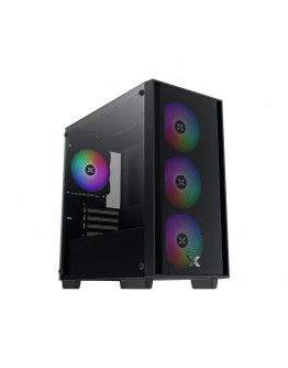 Xigmatek кутия Case mATX - NYX Air II - 4 RGB Fans
