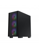 Xigmatek кутия Case mATX - NYX Air II - 4 RGB Fans