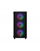 Xigmatek кутия Case mATX - NYX Air II - 4 RGB Fans