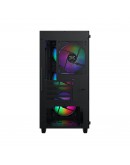 Xigmatek кутия Case mATX - NYX Air II - 4 RGB Fans