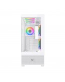 Xigmatek кутия Case EATX - Alphard Arctic - 6 ARGB fans