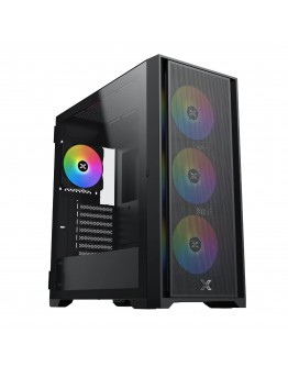 Xigmatek кутия Case EATX - Master X II - 4 ARGB Fans