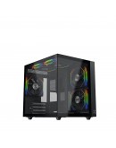 Xigmatek кутия Case mATX - Aqua M Lite - 5 ARGB Fans