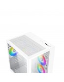 Xigmatek кутия Case mATX - Aqua M Lite Arctic - 5 ARGB Fans