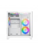 Xigmatek кутия Case mATX - Aqua M Lite Arctic - 5 ARGB Fans