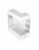Xigmatek кутия Case EATX - Meta Arctic - 4 x 120 mm ARGB fans